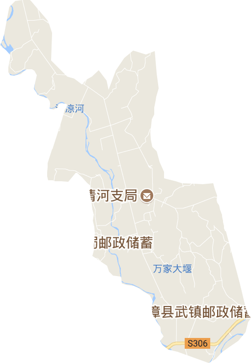 清河管理区电子地图