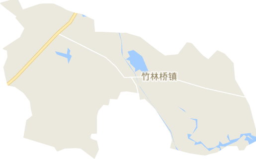 竹林桥镇电子地图