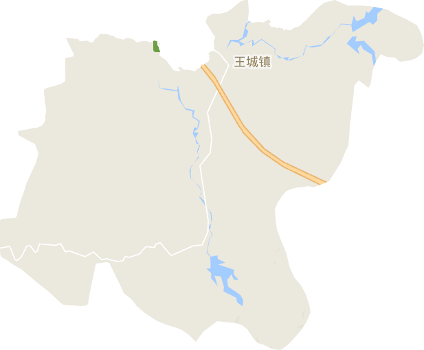 王城镇电子地图