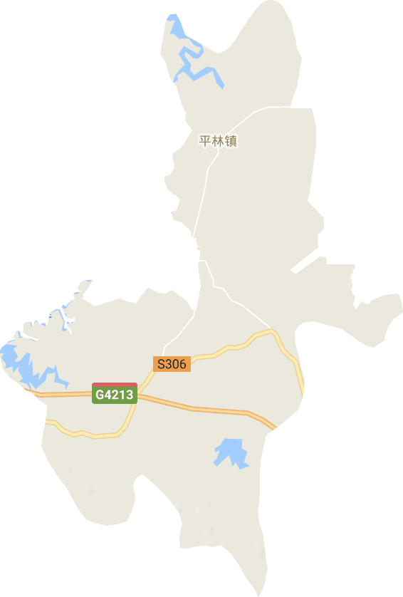 平林镇电子地图