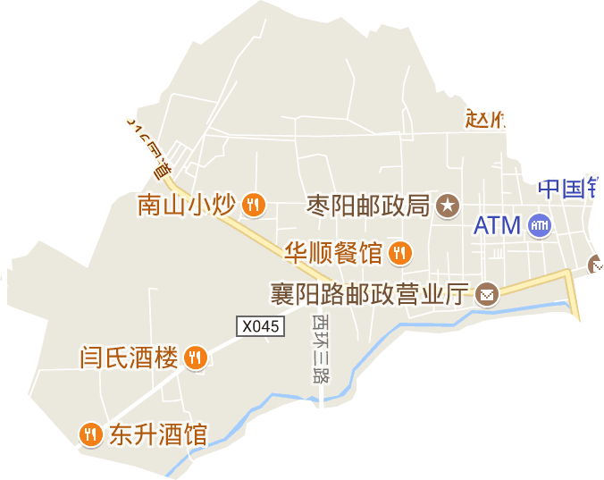 枣阳经济开发区电子地图