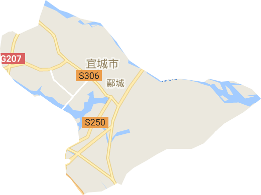 鄢城街道电子地图