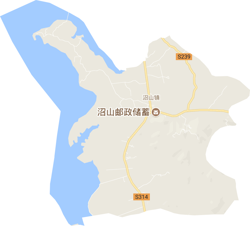 沼山镇电子地图