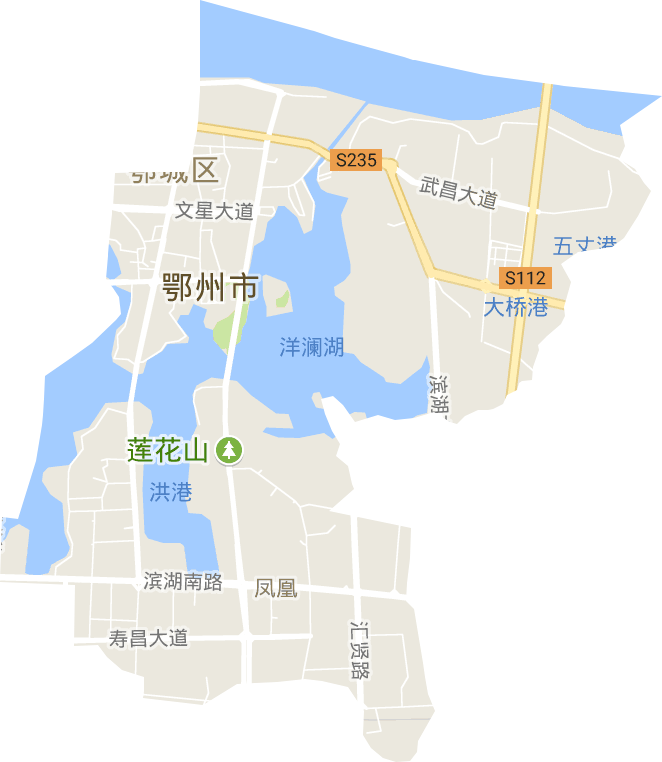 凤凰街道电子地图