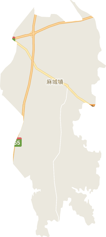 麻城镇电子地图