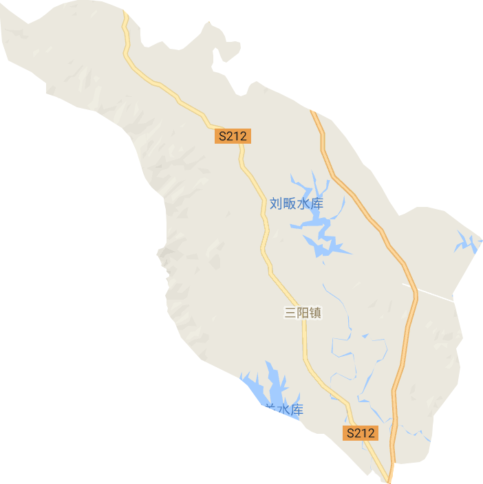 三阳镇电子地图