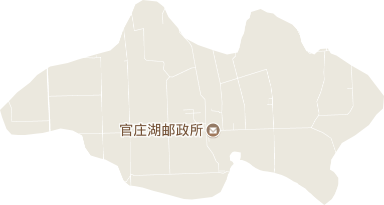 钟祥市官庄湖管理区电子地图