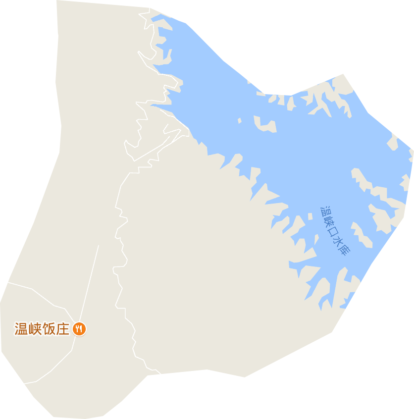 温峡水库电子地图