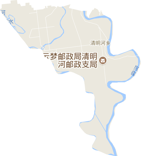 清明河乡电子地图