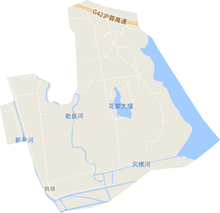 天鹅镇电子地图