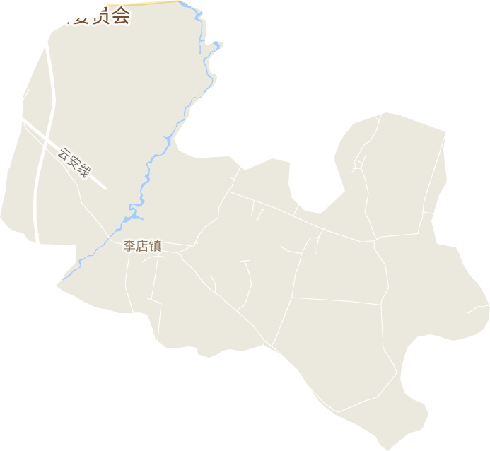 李店镇电子地图