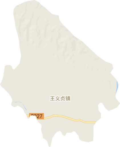 王义贞镇电子地图