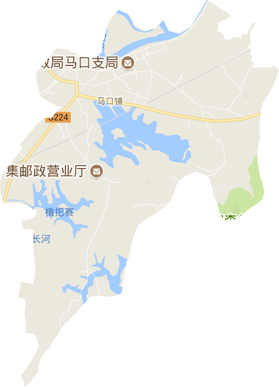 马口镇电子地图