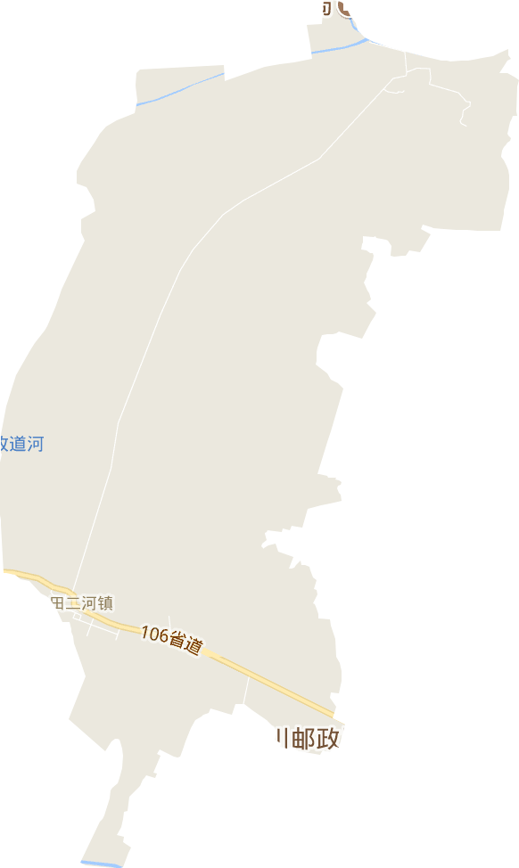 田二河镇电子地图