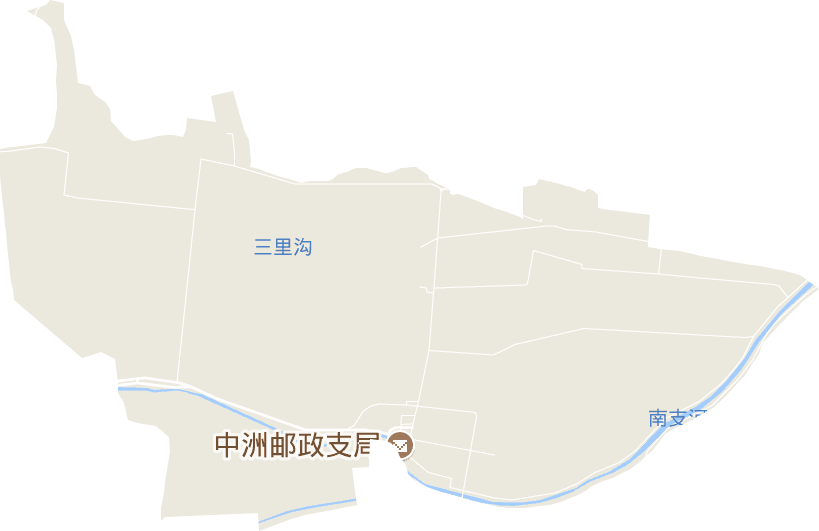 国营中洲农场电子地图