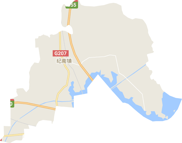 纪南镇电子地图