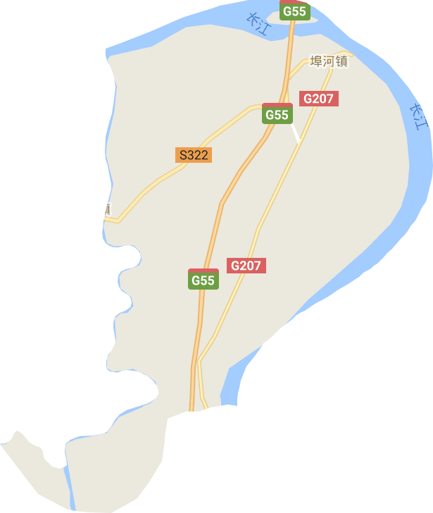 埠河镇电子地图