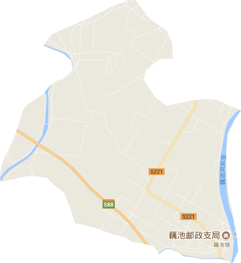 藕池镇电子地图