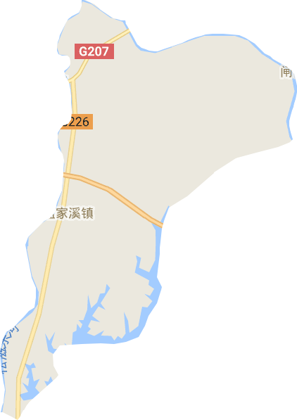 孟家溪镇电子地图
