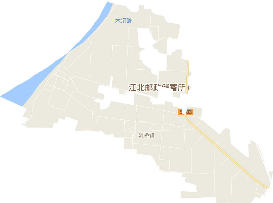滩桥镇电子地图