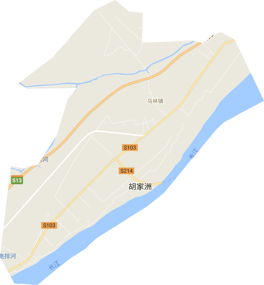乌林镇电子地图
