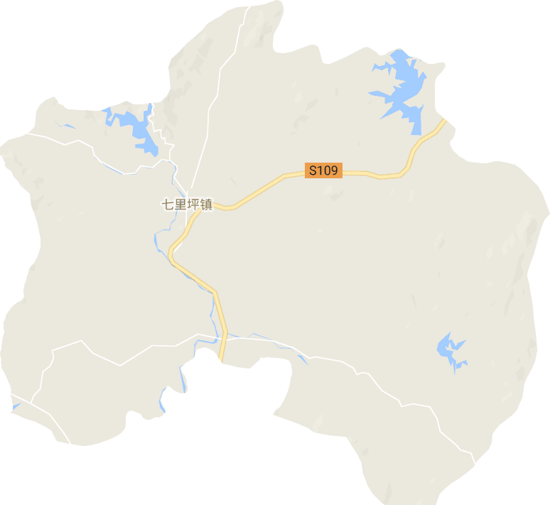 七里坪镇电子地图