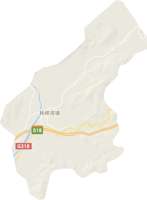 杨柳湾镇电子地图