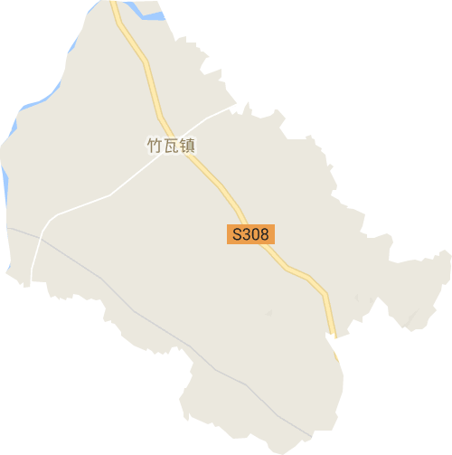 竹瓦镇电子地图