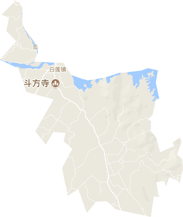 白莲镇电子地图