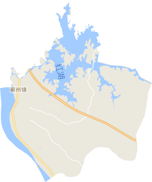 蕲州镇电子地图