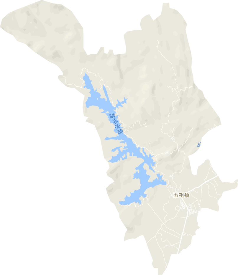 五祖镇电子地图