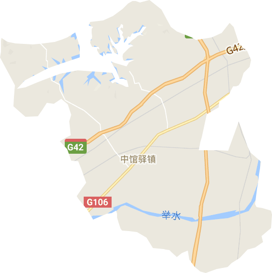 中馆驿镇电子地图