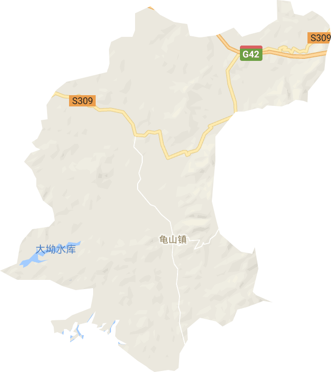 龟山镇电子地图