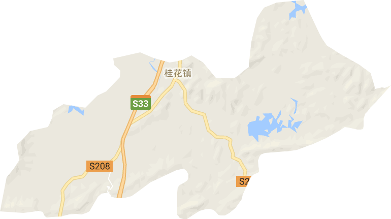桂花镇电子地图
