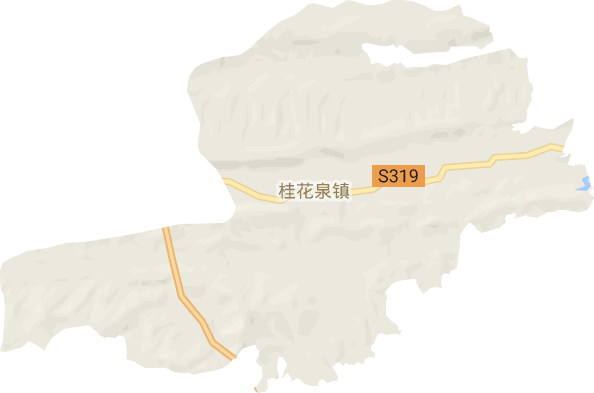 桂花泉镇电子地图