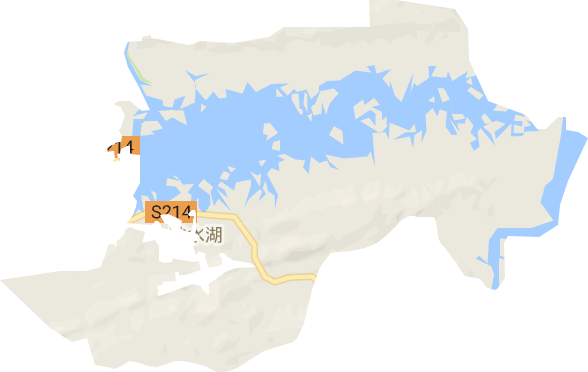 陆水湖街道电子地图