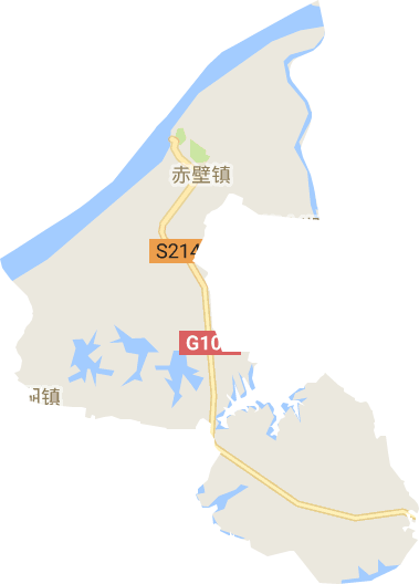 赤壁镇电子地图