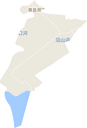 黄盖湖镇电子地图