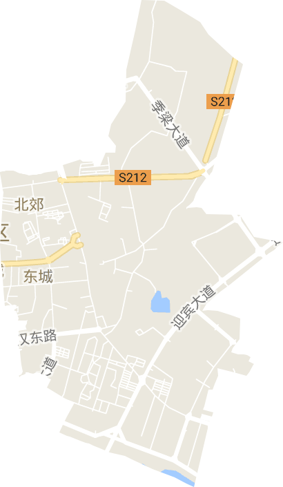 东城街道（办事处）电子地图