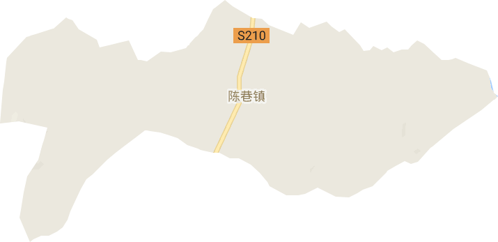 陈巷镇电子地图