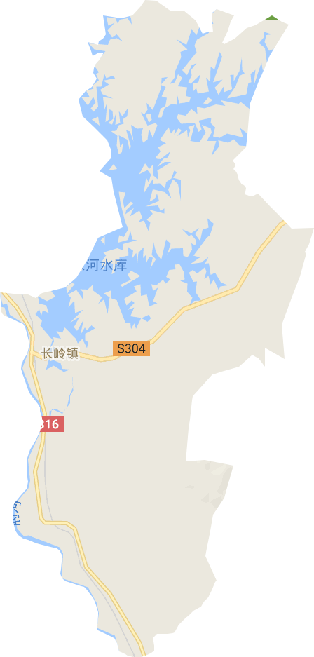 长岭镇电子地图