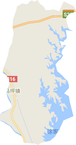 马坪镇电子地图