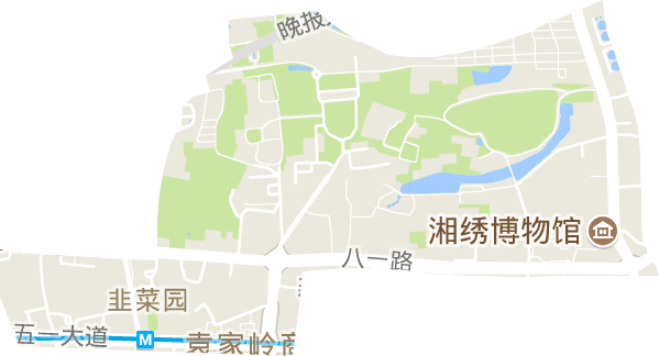 韭菜园街道电子地图