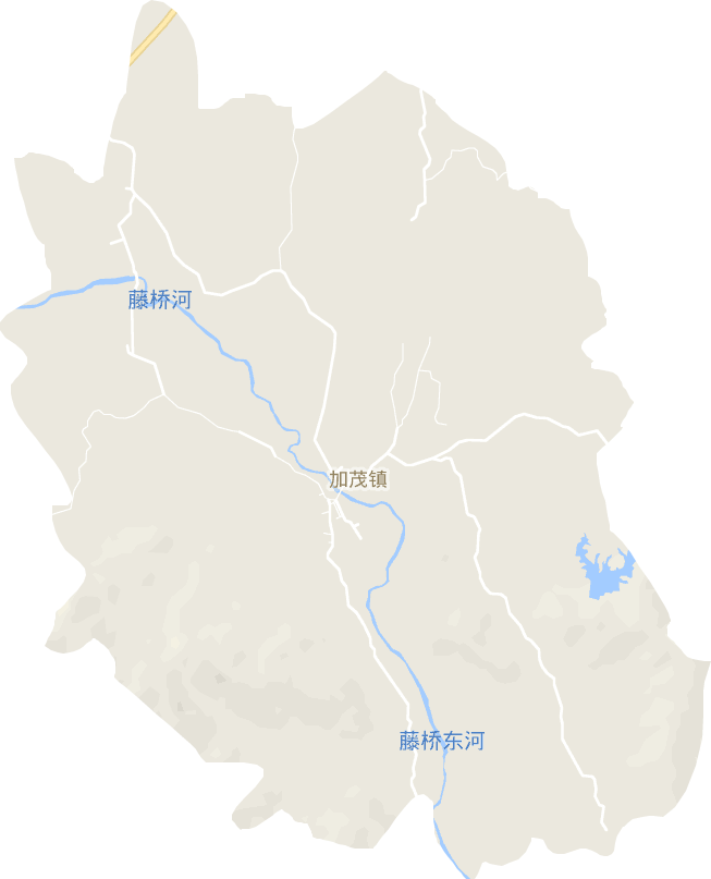 加茂镇电子地图