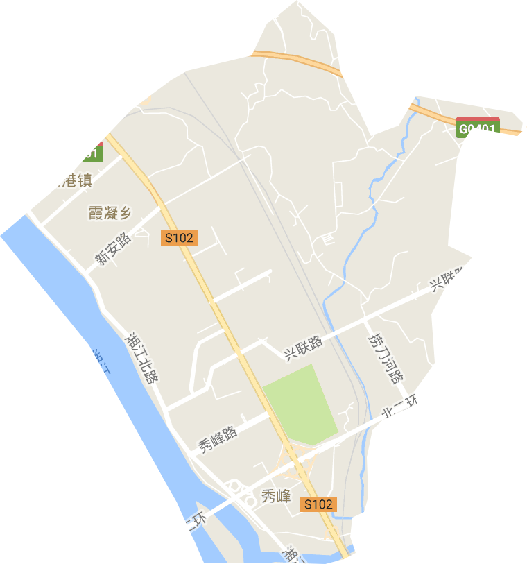 秀峰街道电子地图