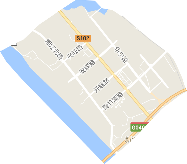 新港街道电子地图