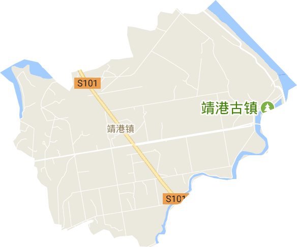 靖港镇电子地图