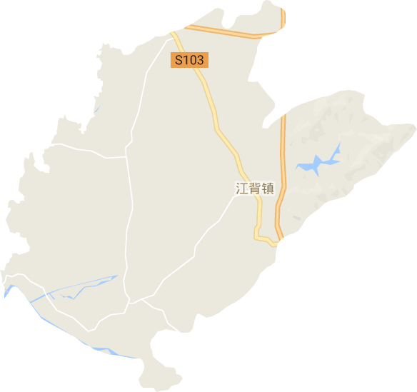 江背镇电子地图