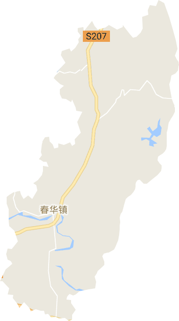 春华镇电子地图