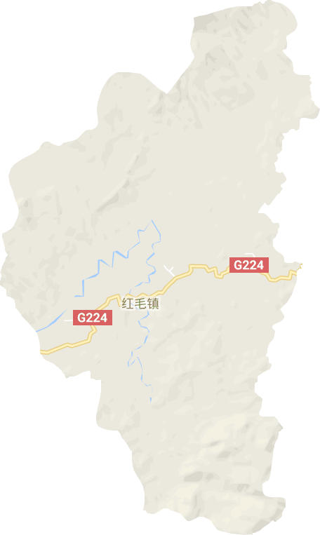 红毛镇电子地图